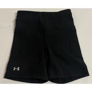 Under Armour Heat Gear women’s Shorts Size XS 3" Inseam Volleyball Black NWT